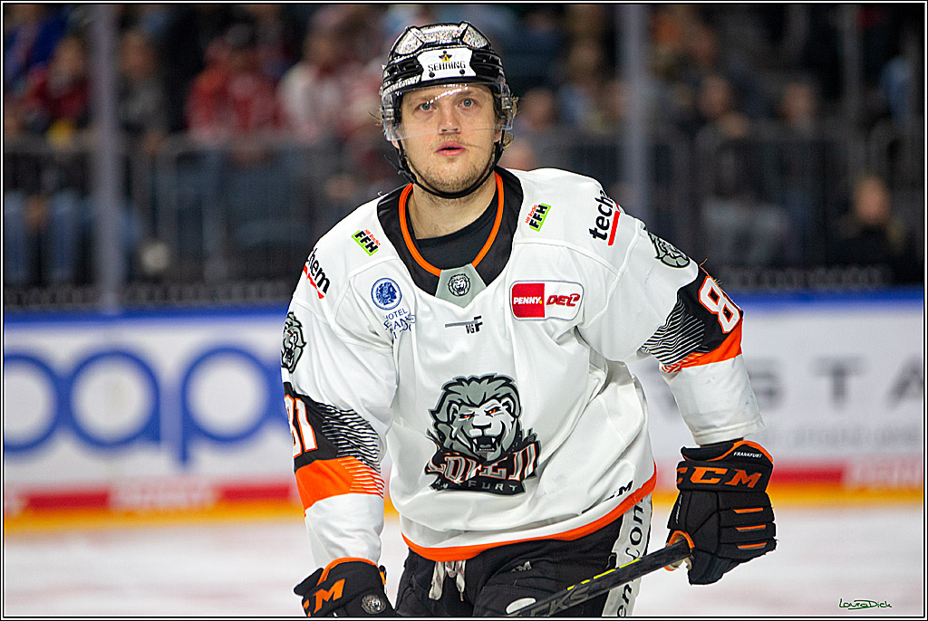 PENNY DEL; Koelner Haie- Loewen Frankfurt; Koeln, 18.12.2022